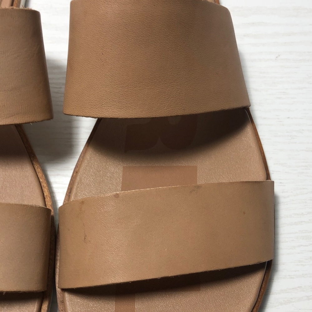 Sorel Ella II Leather Slide Sandal Tan Women’s Size 8 - Picture 8 of 11